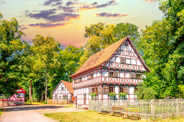 Kloster Vessra, Thueringen, Deutschland 