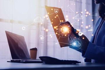 Digital transformation technology strategy, internet of things. the transformation of ideas and the adoption of technology in business in the digital age, enhancing global business capabilities. Ai