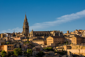 Fototapeta na wymiar Toledo Cathedral (Primate Cathedral of Saint Mary). Toledo, Castilla La Mancha, Spain