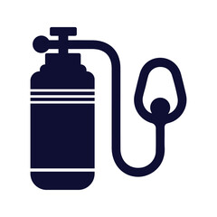 oxygen cylinder icon