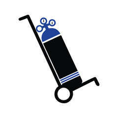 oxygen cylinder icon