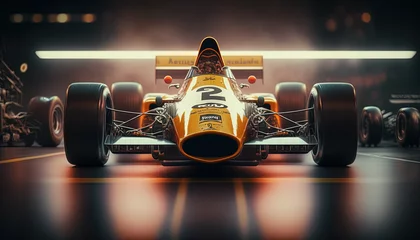 Foto op Canvas Formula 1 Cars, Generative AI, Illustration © emir