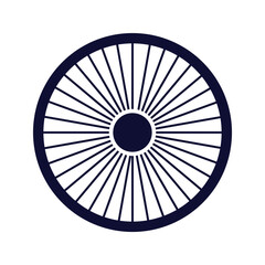 bicycle wheel icon