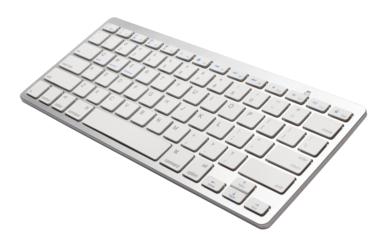 Wireless keyboard cut out