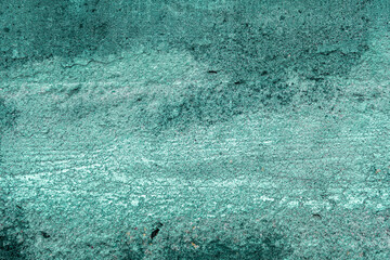 Blue concrete surface background. Texture, copy space