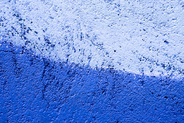 Light and dark blue shades concrete surface background. Texture, copy space