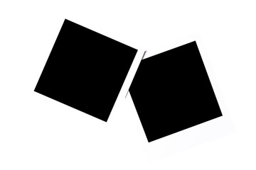 Blank photo cards cut out