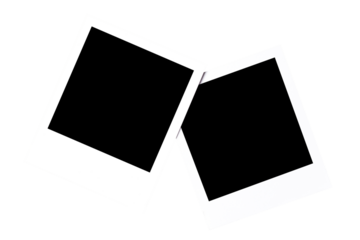 Blank photo cards cut out