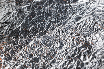 crumpled foil, texture, background, splash