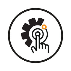 touch configure management icon