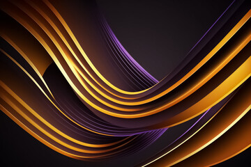 3D abstract background. Gradient design element for backgrounds, wallpapers and covers. generative ai
