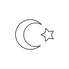 Black and White Turkey flag logo