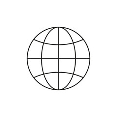 globe icon of web image