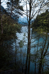 Lechfall Lech in Füssen Füßen Fuessen Wasserfall