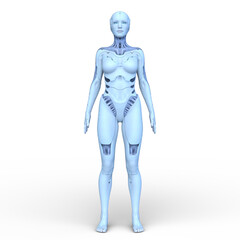 女性サイボーグ