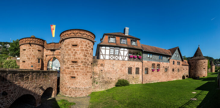 old city wall in Buedingen