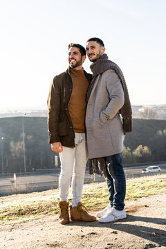 gay couple in love