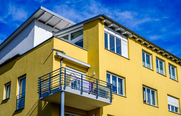 modern apartment house in austria
