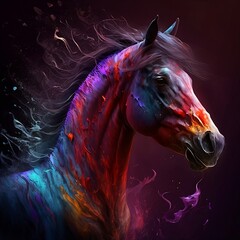 A Colorful Equine Beauty