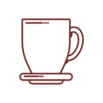 Coffee cup PNG image icon with transparent background