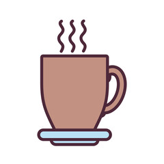 PNG image hot coffee glass icon with transparent background