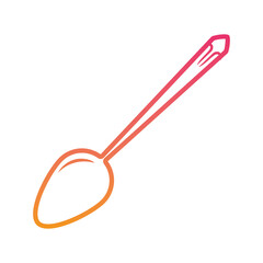 Spoon icon PNG image with transparent background