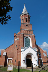 Fototapeta na wymiar Saint Ignatius Loyola Roman catholic church in Kolomyia, western Ukraine