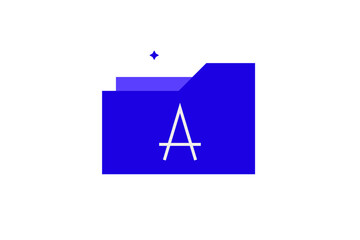 Isolated Minimalistic translation vector illustration in flat style design. Geometric translate app icon for website,app,ui ux,web design,business,marketing,landing,web development concept