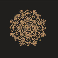 Luxury mandala arabesque background design