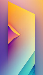 Minimal Colorful Gradient Background Generative AI