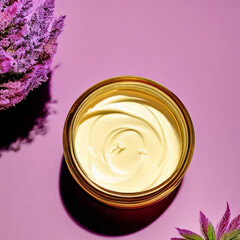 colorful floral beauty product