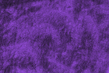 Fototapeta na wymiar Purple fleece material textured background