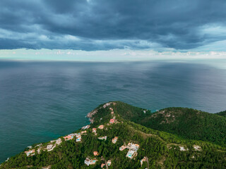 Fototapeta na wymiar Costa dels Pins Mountain - Mallorca from Drone, Aerial Photo