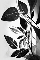 Fototapeta premium Leaves Abstract