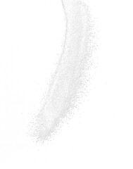 Million of black sand explosion, Photo image of falling down sands flying. Freeze shot on black...