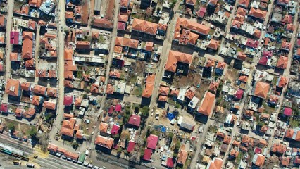 Antakya, Hatay, Turkey- February 7th, 2023: Earthquake destroyed firsth anatolian mosque Habibi Neccar. Turkey earthquake, kahramanmaras, gaziantep, adana, Hatay, adiyaman February 2023