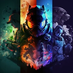 Gaming Wallpaper Background