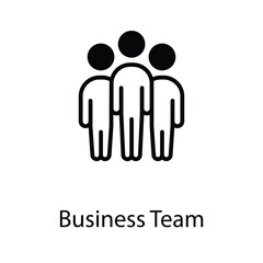 Business team icon design stock illustration