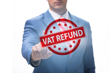 Value added tax VAT return concept