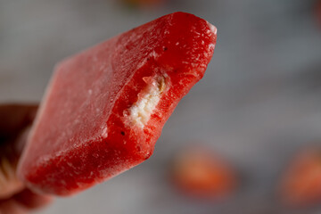 PALETA FRESA CON VAINILLA 