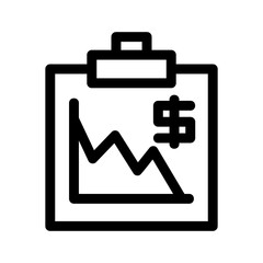 chart icon or logo isolated sign symbol vector illustration - high quality black style vector icons
