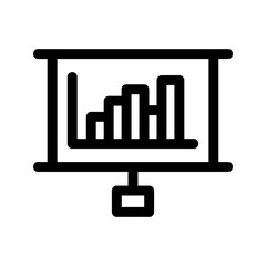 chart icon or logo isolated sign symbol vector illustration - high quality black style vector icons
