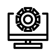 cogs icon or logo isolated sign symbol vector illustration - high quality black style vector icons
