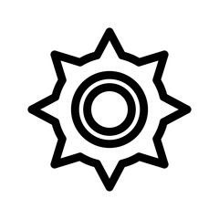 Obraz premium cogs icon or logo isolated sign symbol vector illustration - high quality black style vector icons 