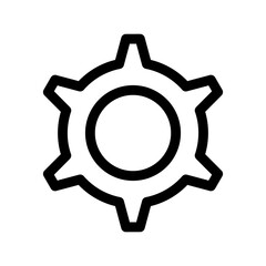 cogs icon or logo isolated sign symbol vector illustration - high quality black style vector icons
