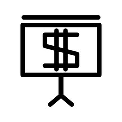 dollar icon or logo isolated sign symbol vector illustration - high quality black style vector icons
