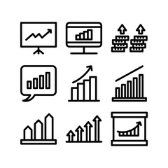 growth icon or logo isolated sign symbol vector illustration - high quality black style vector icons
