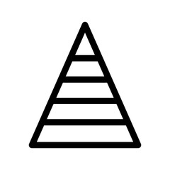 hierarchy icon or logo isolated sign symbol vector illustration - high quality black style vector icons
