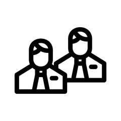 organization icon or logo isolated sign symbol vector illustration - high quality black style vector icons
