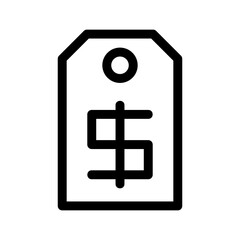 tag icon or logo isolated sign symbol vector illustration - high quality black style vector icons
